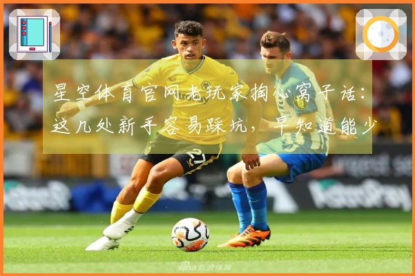 星空体育官网老玩家掏心窝子话:这几处新手容易踩坑,早知道能少走多少弯路!